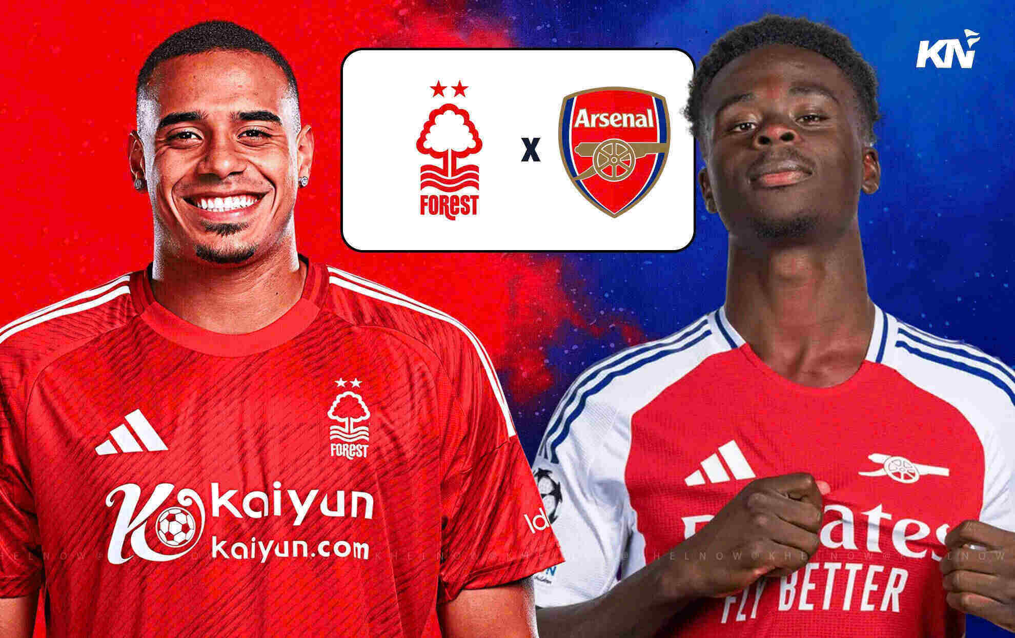 Nottingham Forest face Arsenal in the Premier League. Photo: Khel Now