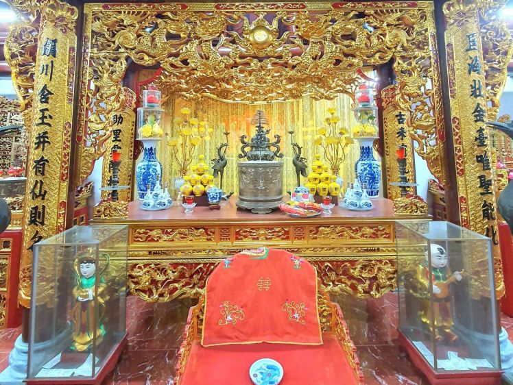 Linh Tu National Mother Temple in Nai Village, Lien Hiep Commune, Hung Ha District, Thai Binh Province was recognized by the State as a National Monument in 1993. Photo: Hung Ha District Electronic Information Portal, Thai Binh