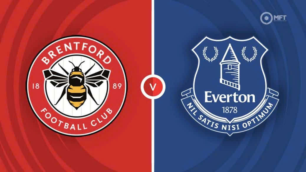 Brentford face Everton in the Premier League. Photo: MFT