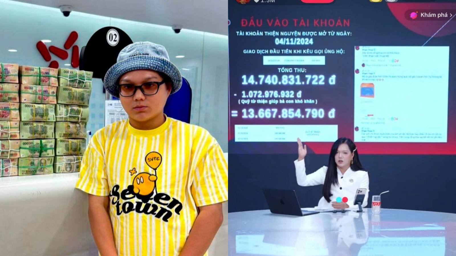 Pham Thoai is a famous TikToker. Photo: FBNV