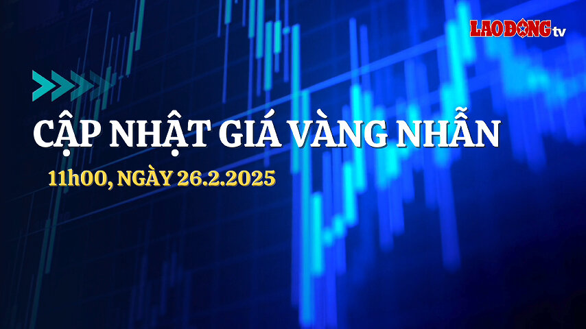 Gold ring price today February 26 fluctuated in different directions, Bao Tin Minh Chau sharply decreased gold ring price.