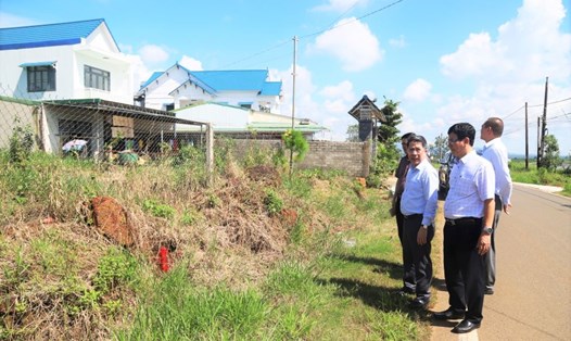 Chính quyền địa phương tích cực triển khai các nhiệm vụ để sớm khởi công cao tốc. Ảnh: Lam Hồng