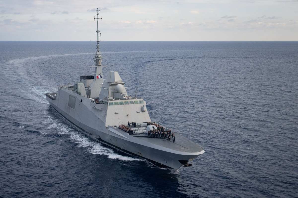 A French naval ship. Photo: French Embassy