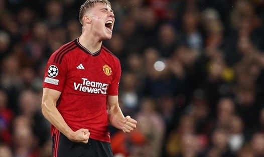 Rasmus Hojlund càng đá càng tệ và không thấy lối thoát. Ảnh: AFP