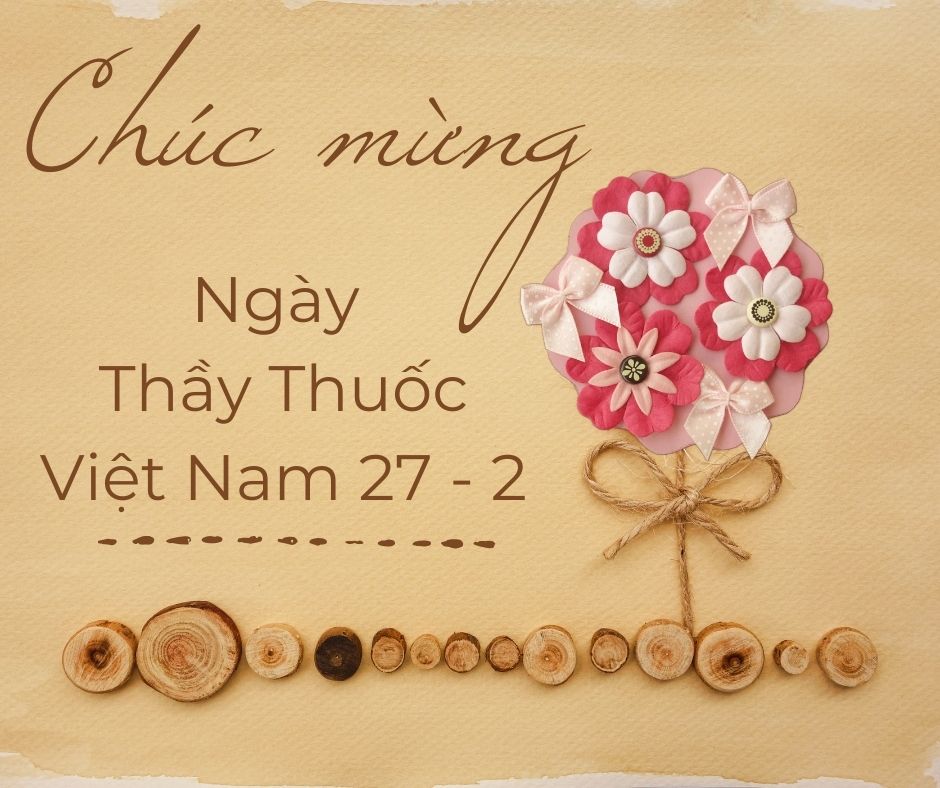 Mau thiep chuc mung ngay 27.2 don gian. Do hoa: Huong Giang