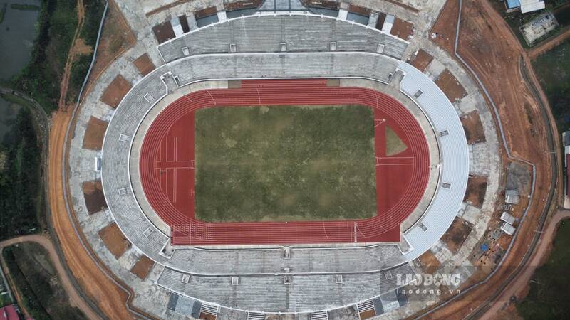 Thai Nguyen Provincial Stadium Project. Photo: Lam Thanh