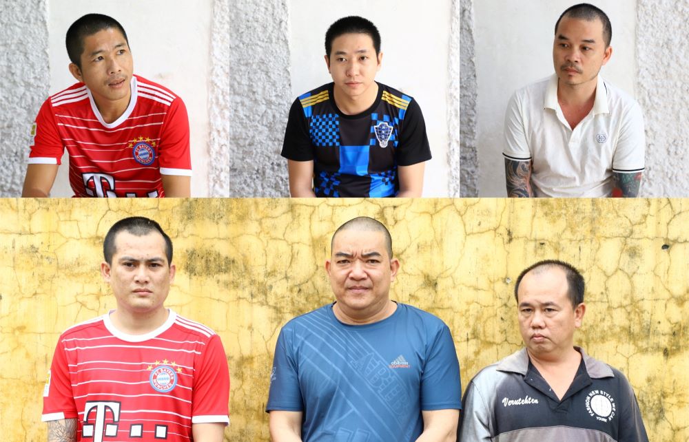 The subjects were arrested in connection with theft of property.