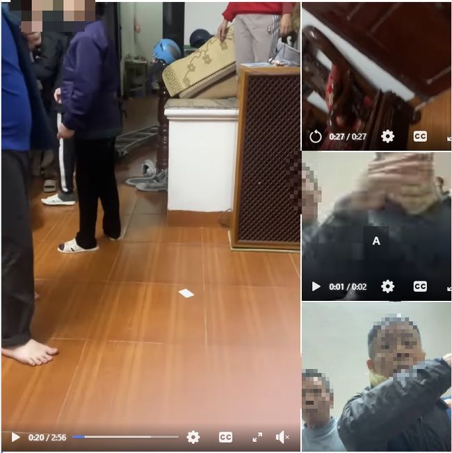 Nữ sinh tố cáo bị chủ nhà trọ đánh vì đòi tiền cọc. Ảnh chụp màn hình