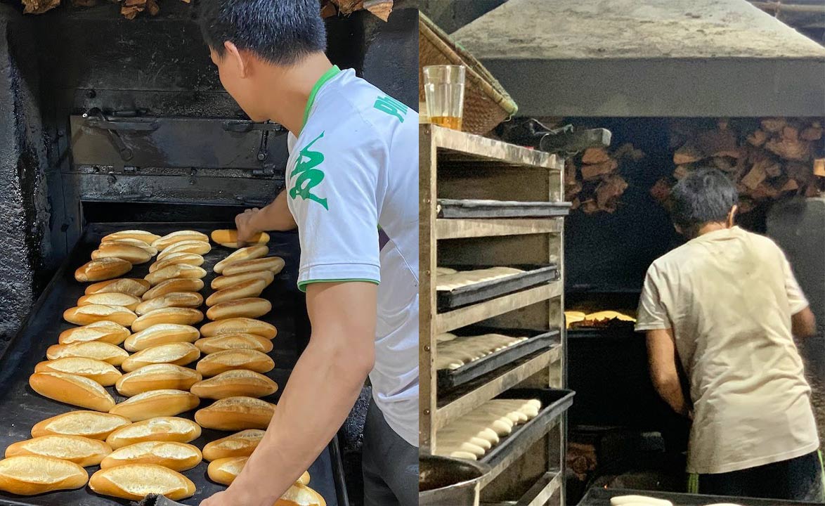 Lo banh mi nuong cui hiem hoi o Hue. Anh: Street Food Thao Vy/Thanh pho Hue Net