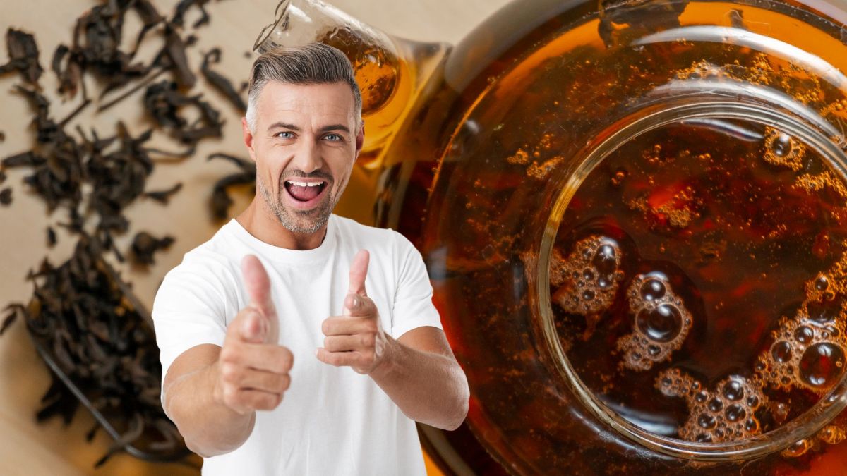 Drinking black tea is good for your health. Graphics: Thanh Thanh