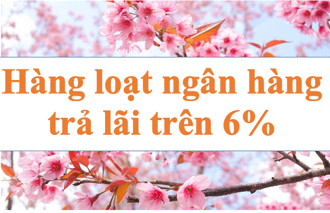 A series of banks pay interest over 6%. Photo: Ha Vy