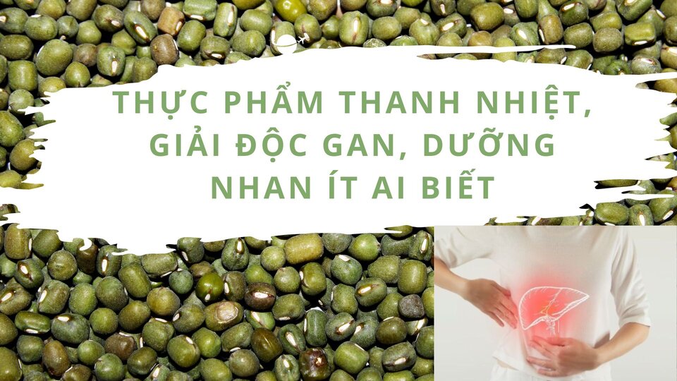 Foods that relieve heat, detoxify the liver, and nourish the liver that few people know