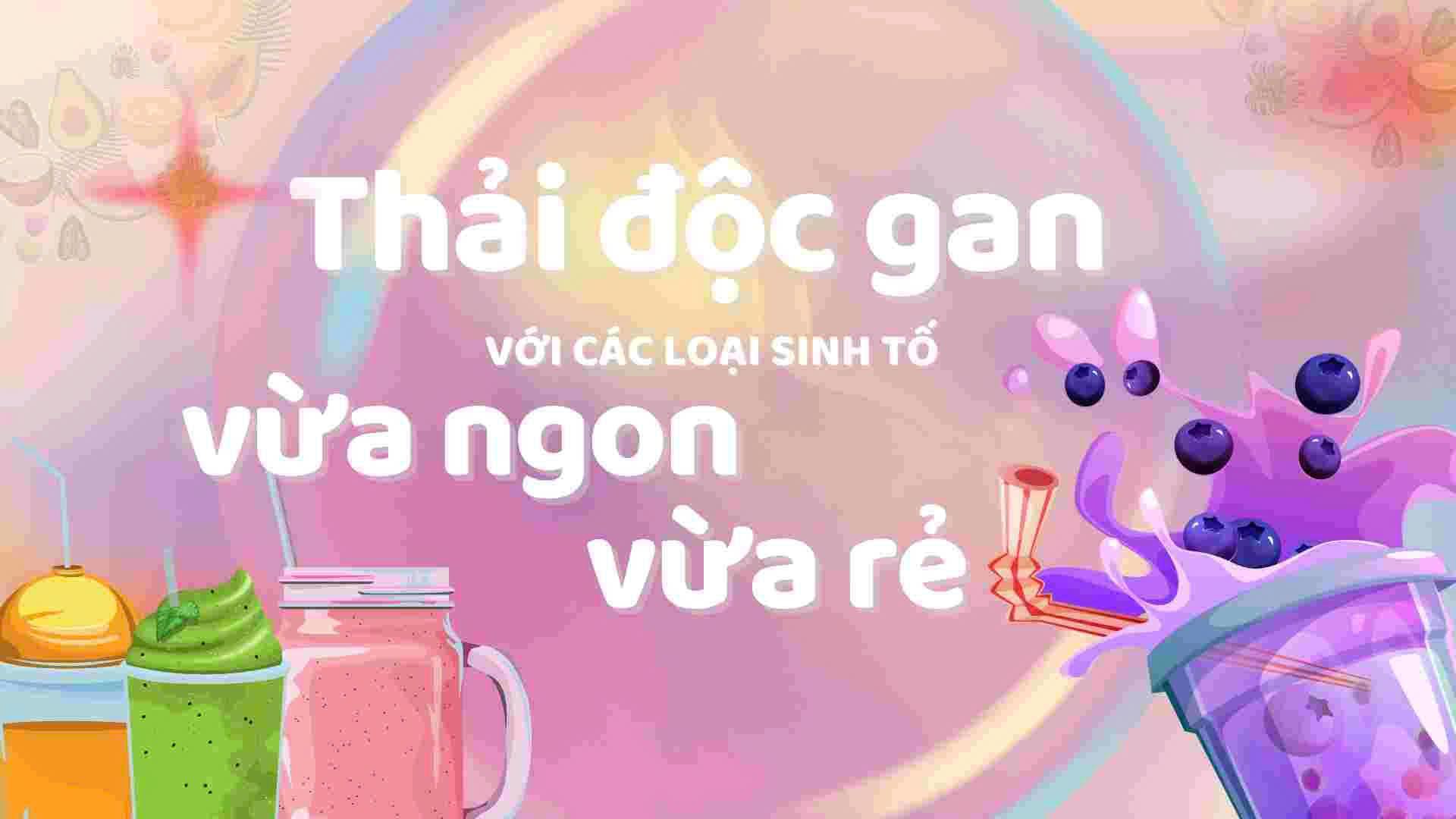 Detoxify the liver with delicious and cheap smoothies