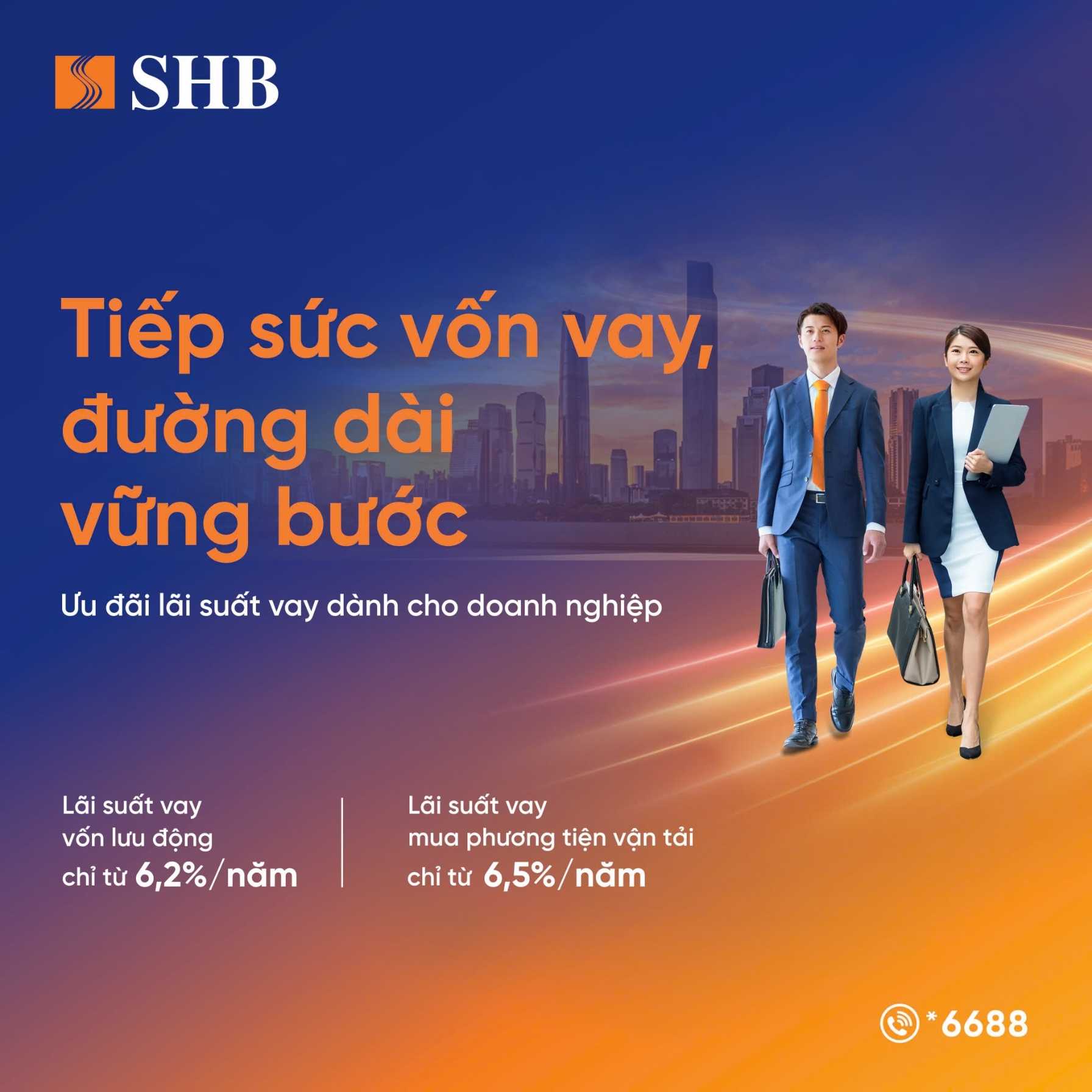 SHB launched a credit package of 11,000 billion, preferential interest rates hit rock bottom. Photo: SHB