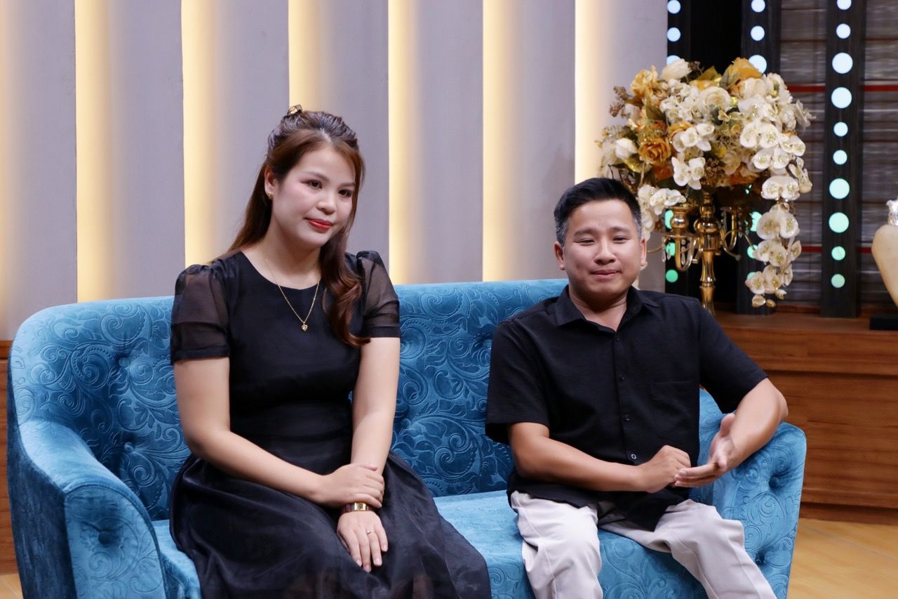 The single mother and the disabled boy were lucky to appear in the program "Perfect Mix" Photo: Producer.