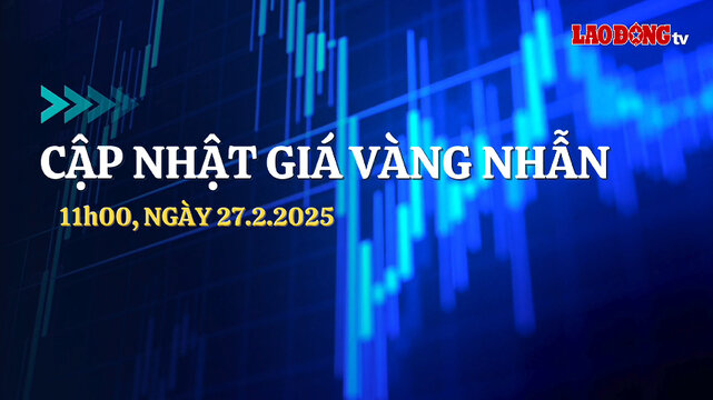 Gold ring price today (February 27, 2025) has many fluctuations.