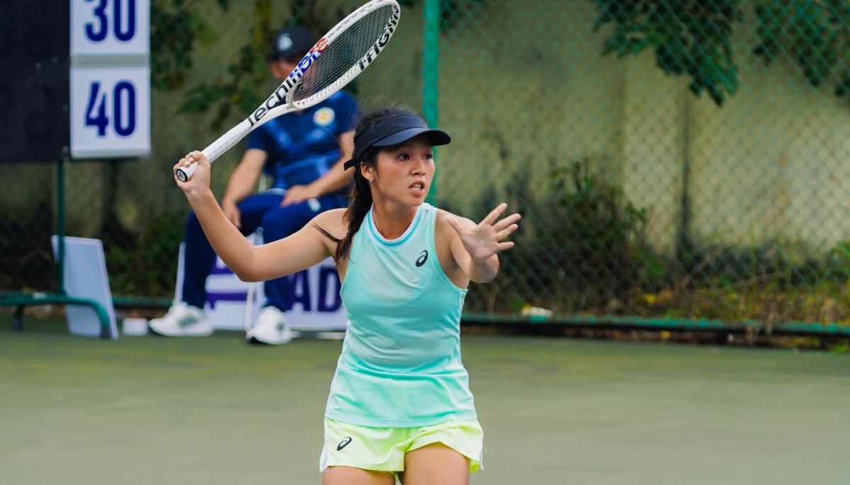 Le Thao Han - one of the famous athletes - will participate in the 1st National Women's Amateur Tennis Championship in 2025, taking place in Vung Tau city. Photo: VTF