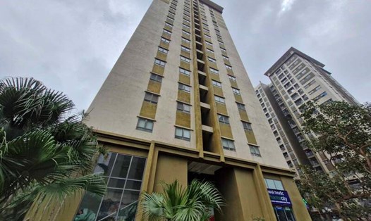 Một góc Dự án khu nhà ở xã hội Phú Lãm (phường Phú Lãm, quận Hà Đông, Hà Nội). Ảnh: Thu Giang