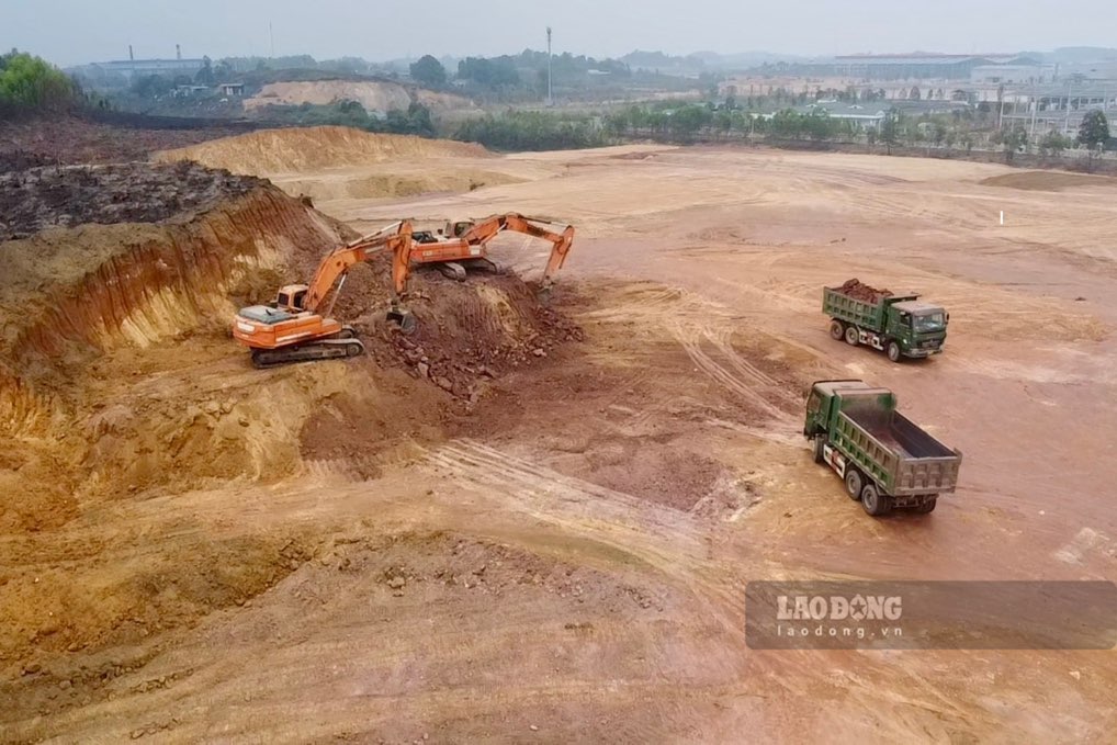 Many industrial parks and clusters are being simultaneously deployed in many northern mountainous provinces. Photo: Nguyen Hoan.
