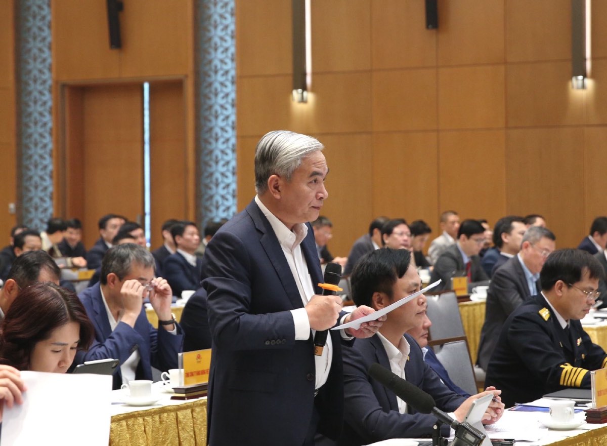 Mr. Vu Anh Tuan, General Director of Vietnam National Coal and Mineral Industries Group (TKV) - Photo: VGP/Dinh Hai