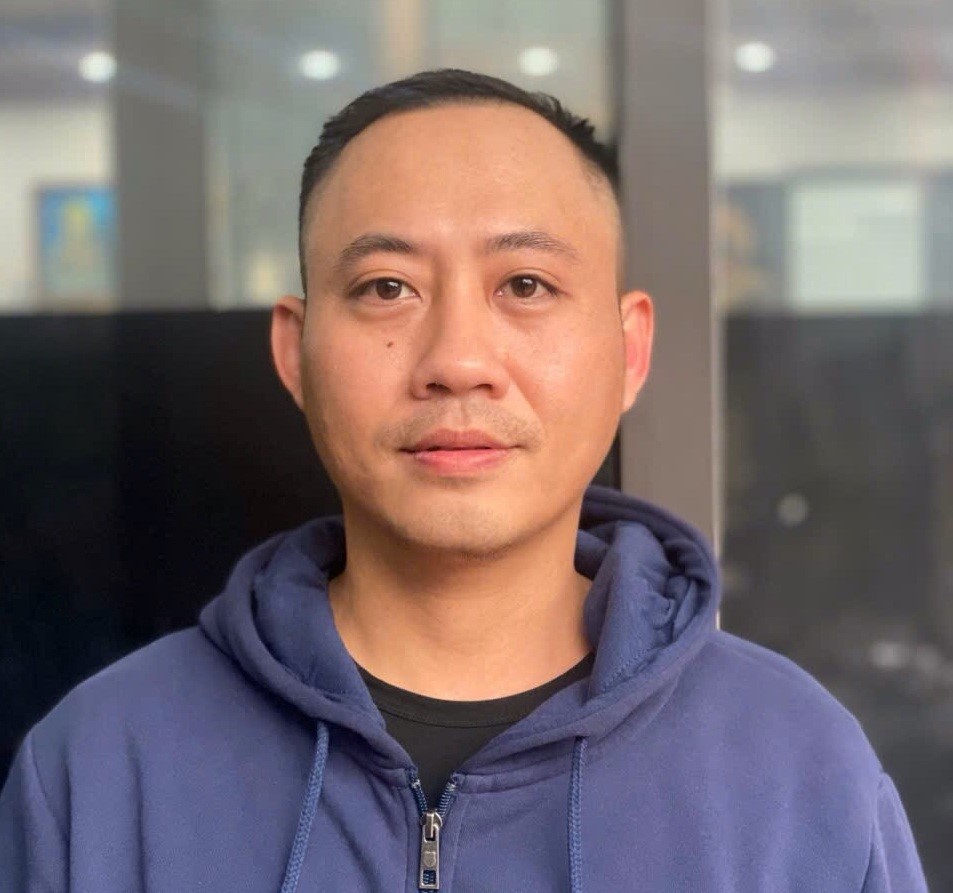 Anh Tran Anh Tuan tru tai Bien Hoa, Dong Nai tro thanh 1 trong 4 khach hang may man trung 250 trieu dong nho giam stress voi Tra Xanh Khong Do trong dip Tet vua qua. (Anh: NVCC)