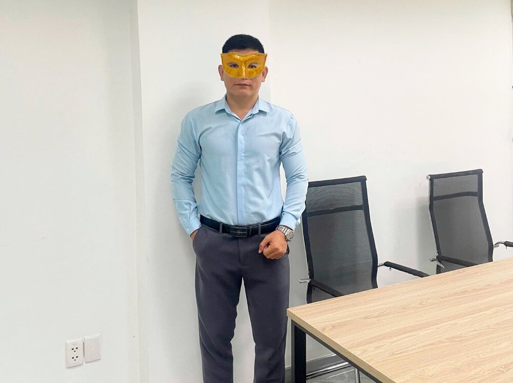 Truoc anh Tran Anh Tuan, anh Tran Binh Nguyen (quan Tan Phu, TP.HCM) cung da may man trung loc dau nam tri gia 250 trieu dong nho giam stress voi Tra Xanh Khong Do moi ngay. (Anh: NVCC)