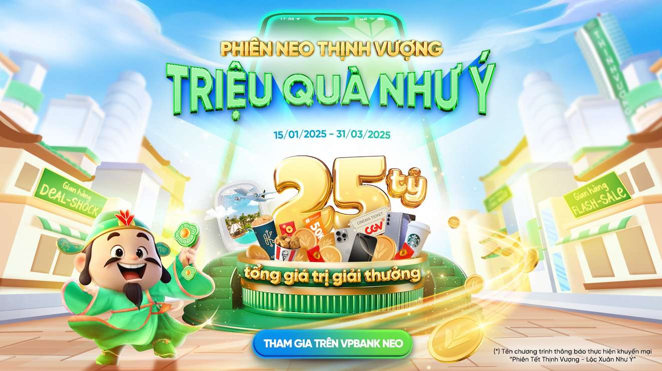 The program of the Lunar New Year - Golden Spring Nhu Y continues to affirm VPBank's position. Photo: VPBank