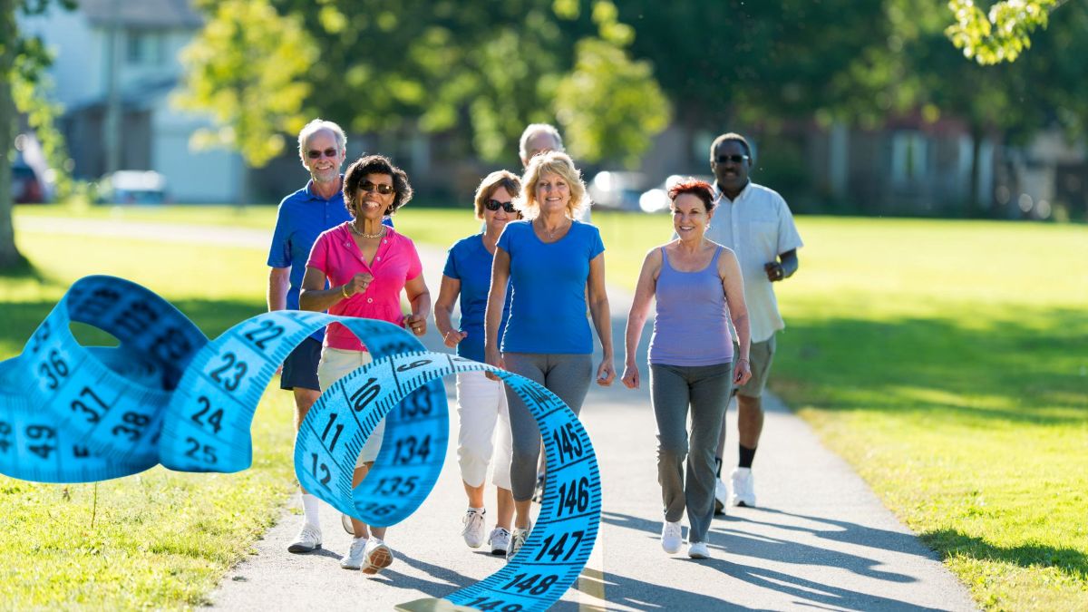 Walking helps reduce belly fat.