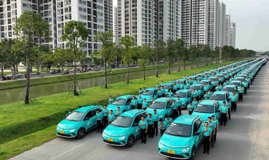 Xe điện ngày càng chiếm lĩnh thị trường. Ảnh: VinFast