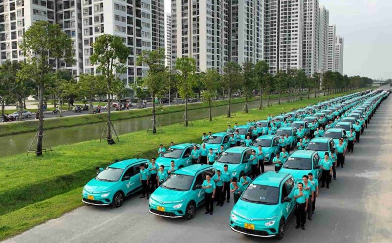 Electric vehicles are increasingly dominating the market. Photo: VinFast