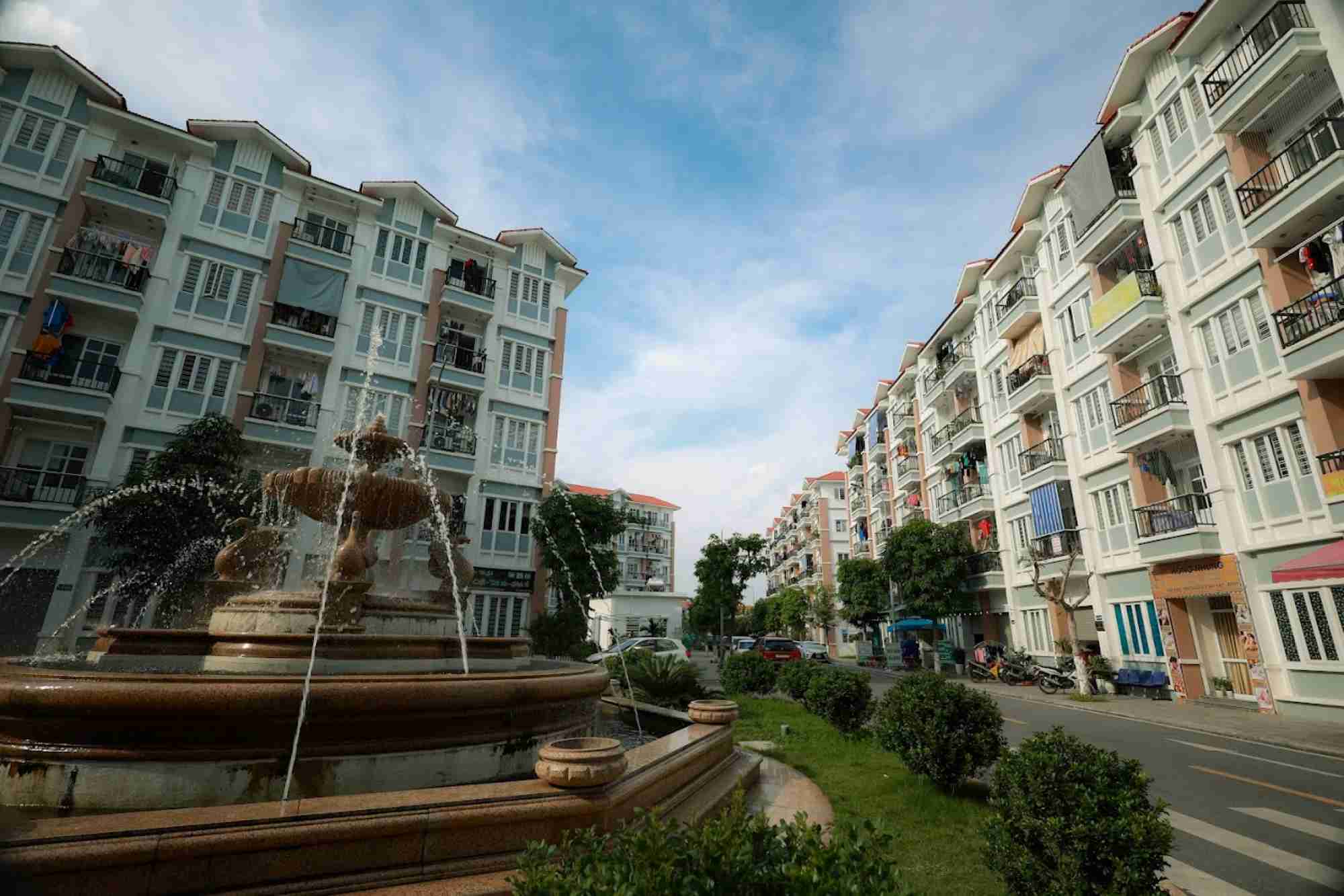 Hoang Huy social housing area (Hai Phong city). Photo: Hai Nguyen
