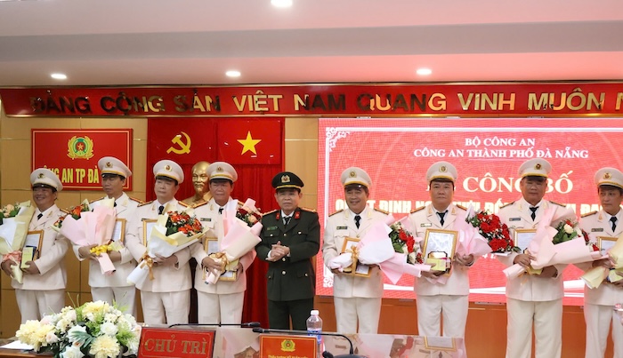 Da Nang restructures the police force. Photo: Nguyen Linh