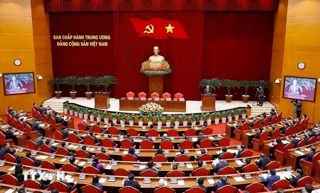 Conference of the 13th Central Executive Committee. Photo: VNA