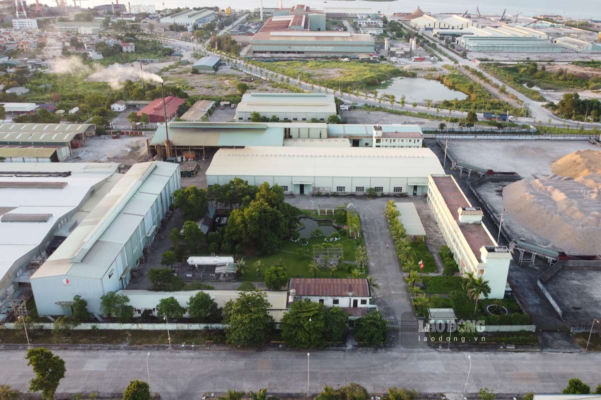 Overview of Cai Lan Industrial Park, Ha Long City, Quang Ninh Province. Photo: Doan Hung
