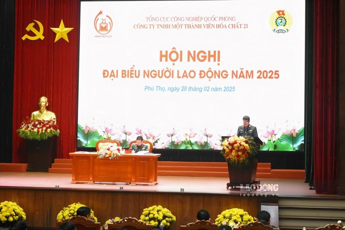 Nhà máy Z121 tổ chức Hội nghị đại biểu người lao động 2025