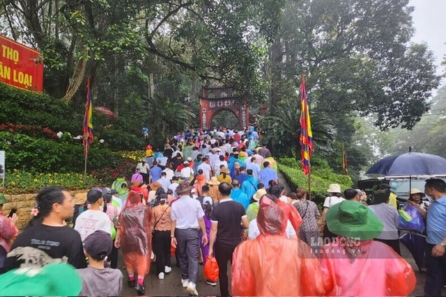 Hung Temple is a sacred destination on the occasion of Hung Vuong's Commemoration in 2025. Photo: To Cong