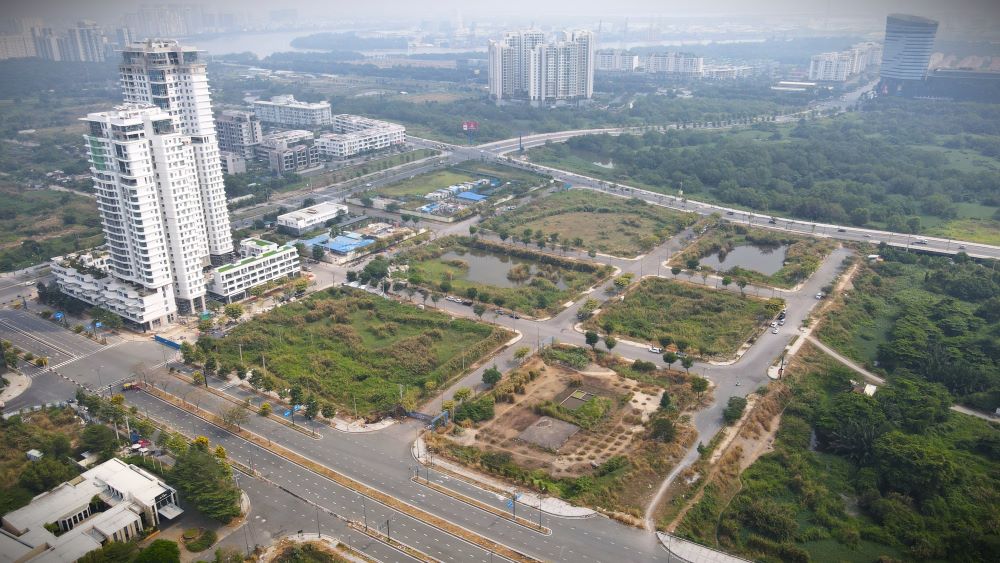 Ho Chi Minh City is about to auction 3 land plots in Thu Thiem. Photo: Anh Tu