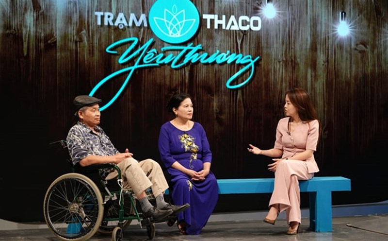 The "Love Station" Gala shares many motivational stories and conveys the message of love. Photo: VTV