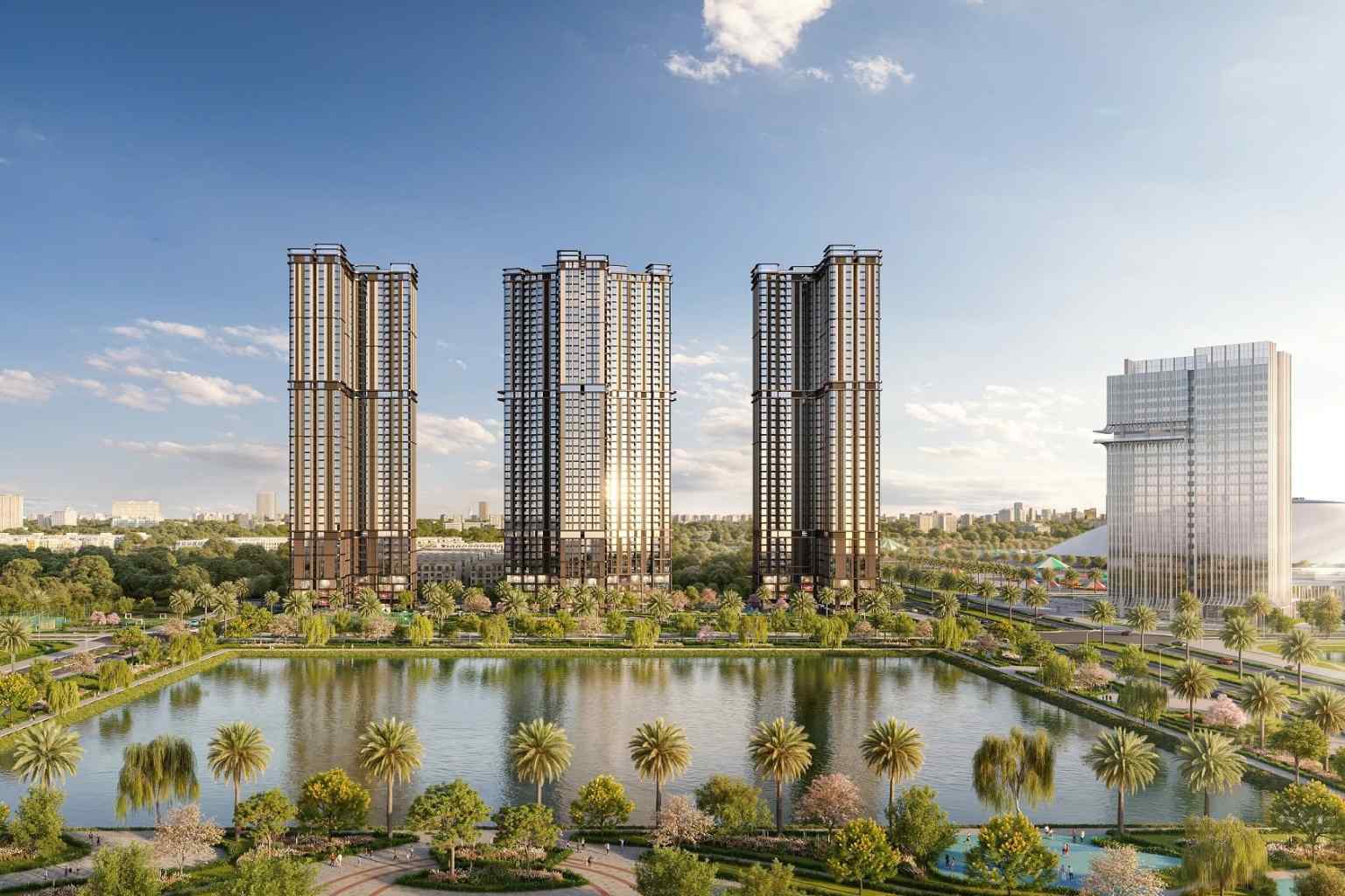 Planning the launching pad infrastructure for the metropolis by the river. Photo: Imperia Signature Co Loa