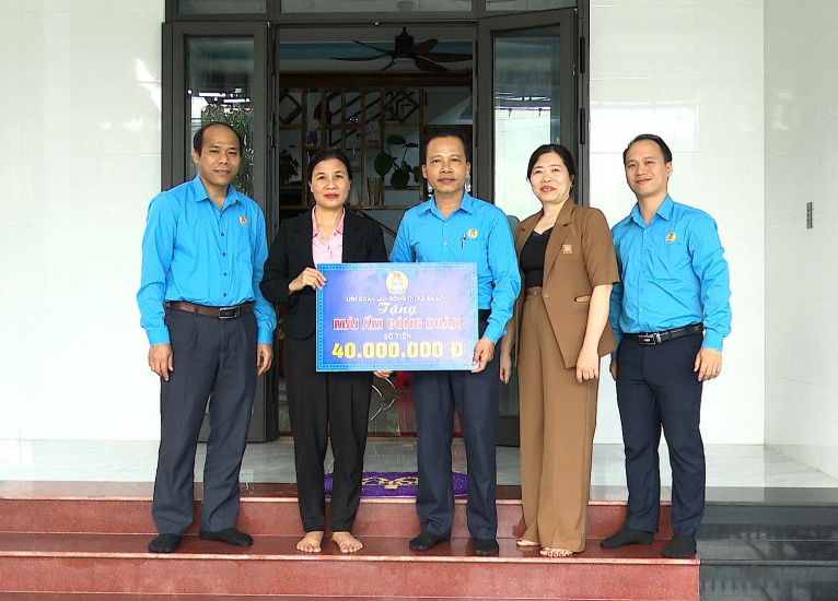 The "Union Shelter" houses for union members and workers in difficult circumstances in Quang Binh province. Photo: Cong Sang