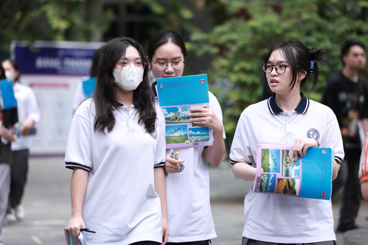 High school students will be exempted from all tuition fees. Photo: Hai Nguyen
