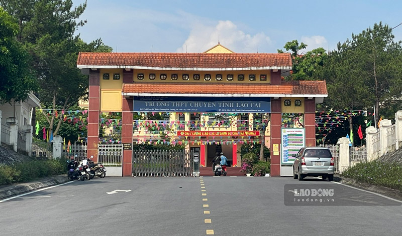 Foreign language is the third subject chosen by Lao Cai for the 10th grade entrance exam. Photo: Dinh Dai