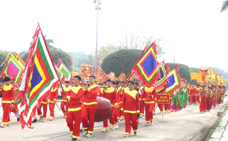 Tac Temple Festival, Mong Cai City, Quang Ninh Province. Photo: Nguyen Duc