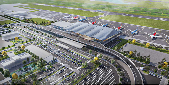 Perspective of Dong Hoi airport. Photo: ACV