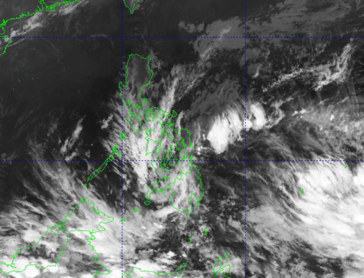 The storm forecast on February 28, 2025 shows that there are no storms near the East Sea. Photo: PAGASA