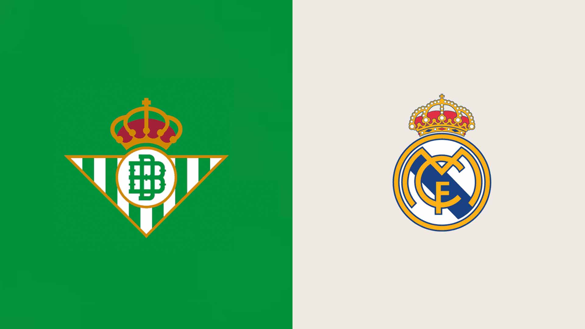 Real Betis vs Real Madrid es la coincidencia focal del cronograma en 1.3. Grafico: Chi Tran