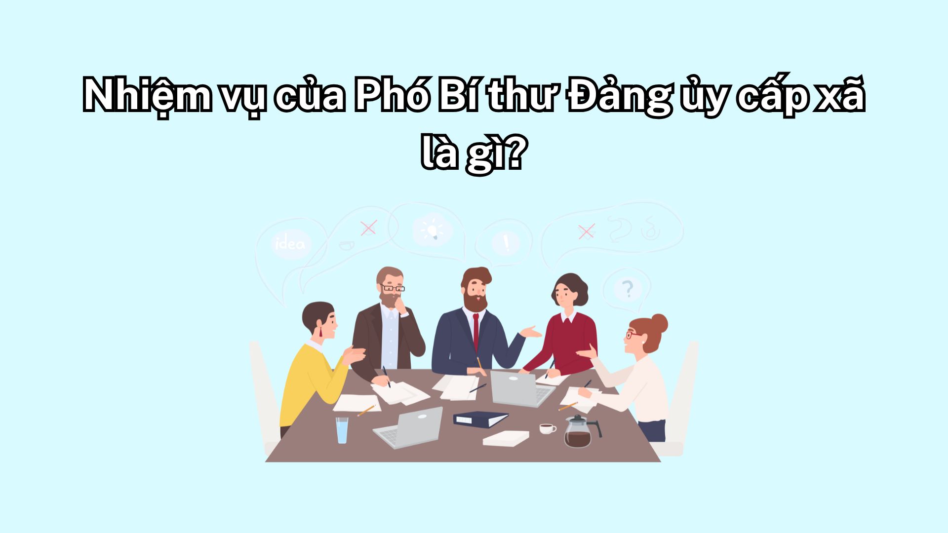 The duties of the Deputy Secretary of the Commune-level Party Committee are stipulated in Decree 33/2023/ND-CP. Graphics: Vy Vy