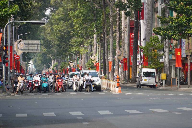 Southern weather is sunny today. Photo: Thanh Vu