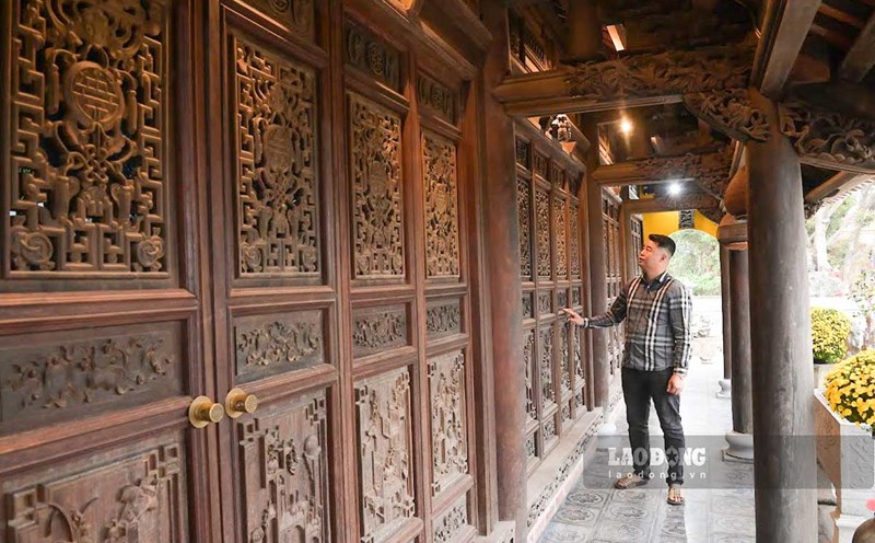 The old house of Mr. Duong's family. Photo: Luong Ha