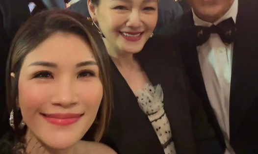 Hình ảnh gần đây nhất của Từ Hy Viên cùng cùng DJ Koo Jun Yup. Ảnh: Weibo